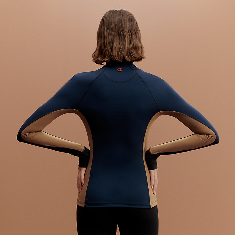 Thermal Pima Cotton-Blend Long-Sleeve T-Shirt in Tees